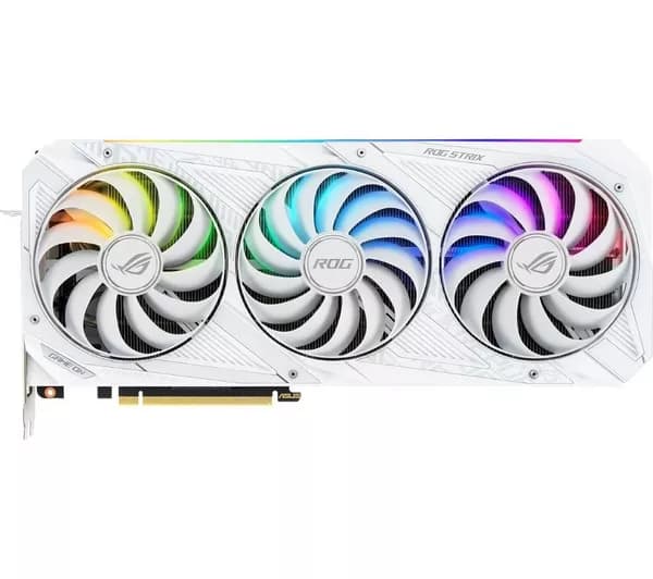 ASUS GeForce RTX 3090 24 GB ROG Strix GAMING OC Graphics Card - White