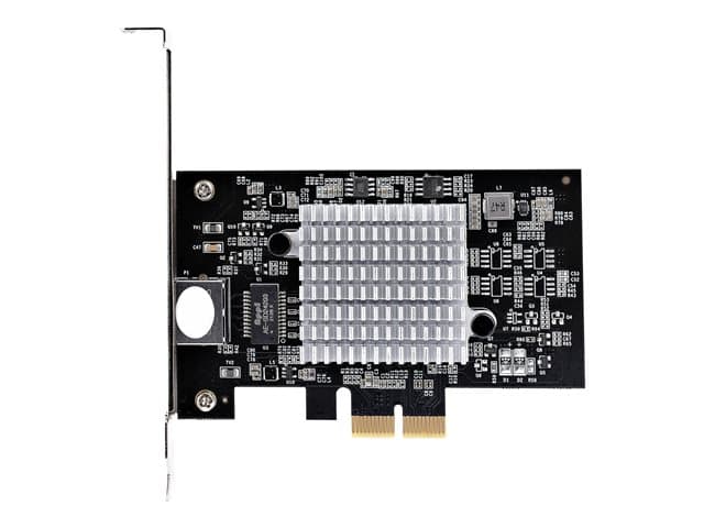 STARTECH.COM - Startech 1-Port 10Gbps PCIe Network Adapter Card, Network Card for PC/Server, Low Profile PCIe Ethernet Card w/Jumbo Frame Support, NIC/LAN Interface Card - Marvell AQC113CS Chipset, PXE Boot (ST10GSPEXNB2) - network adapter