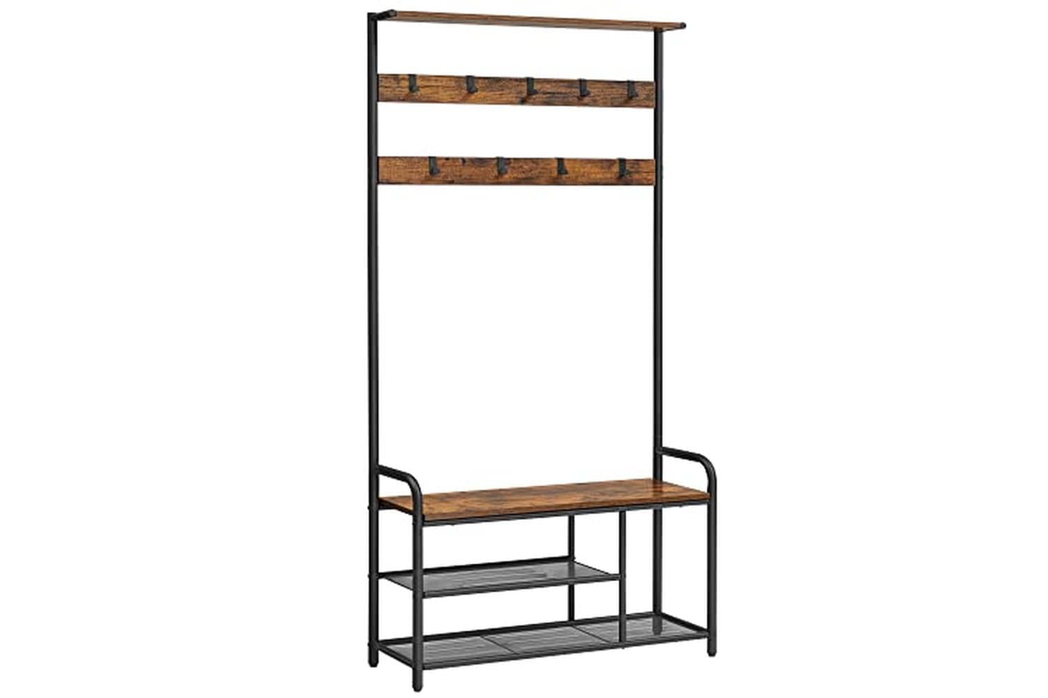 Vasagle HSR409B01 Coat Stand with Bench