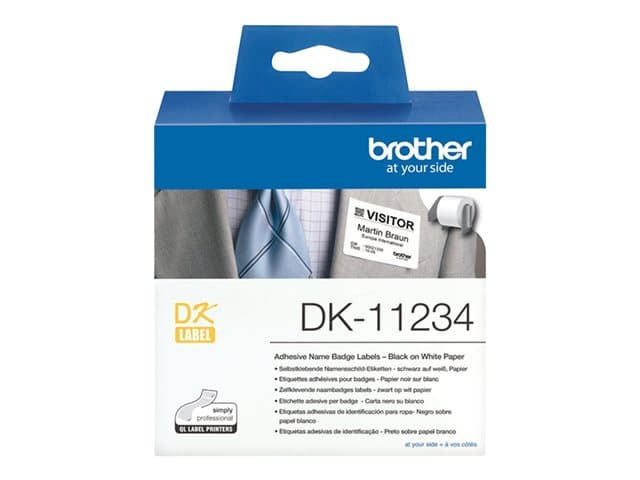BROTHER - DK11234 - die cut labels - 260 label(s) - 60 x 86 mm