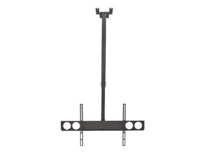Manhattan TV & Monitor Mount, Ceiling, 1 screen, Screen Sizes: 37-75", Height: 105-156 cm, Black, VESA 200x200 to 800x400mm, Max 50kg, LFD, Lifetime W
