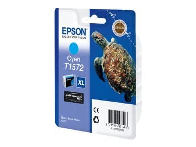 EPSON - T1572 - cyan - original - ink cartridge