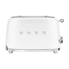 Matte White 2 Slice Toaster
