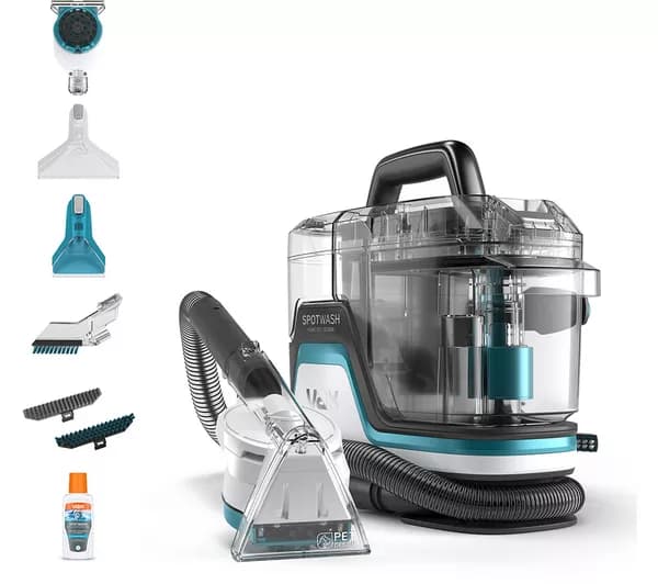 VAX SpotWash Home Pet-Design Carpet Cleaner - Teal & Grey