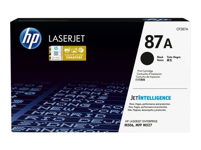 HP - 87A - black - original - LaserJet - toner cartridge (CF287A)