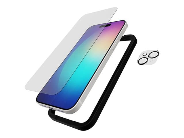 Tech21 - Impact Glass - screen protector for mobile phone - with camera protector