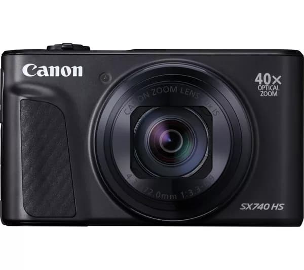 CANON PowerShot SX740 HS Lite Superzoom Compact Camera - Black