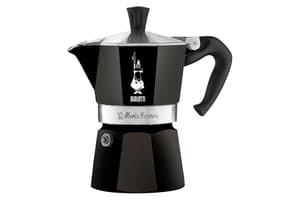 Bialetti | Moka Express Traditional Italian Moka Pot | 6 Cup | Black