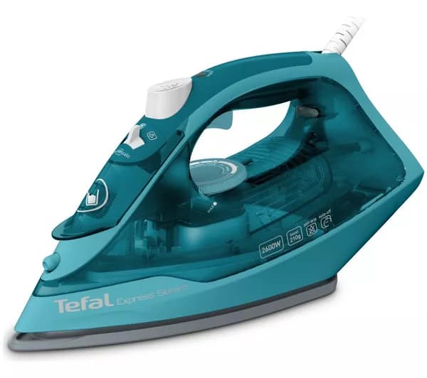 TEFAL Express Steam FV2870G0 Steam Iron - Teal