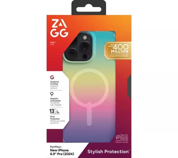 ZAGG Milan Snap iPhone 16 Pro Max Case - Iridescent