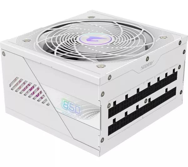 GIGABYTE AORUS ELITE PG5 ICE Fully Modular ATX PSU - 850 W, White