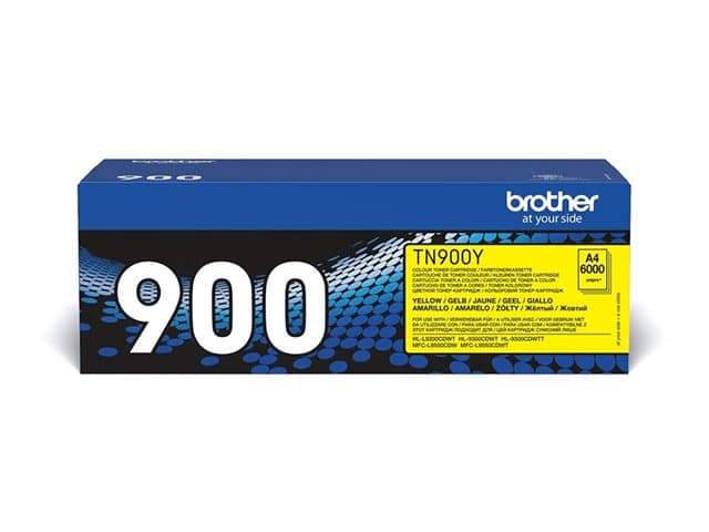 BROTHER - TN900y - Yellow - original - toner cartridge - for Brother HL-L9300CDWTT, MFC-L9550CDWT