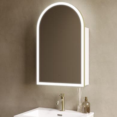 Empire Single Door Bathroom Mirror Cabinet