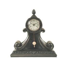 Large Bronze Mantel Clock
