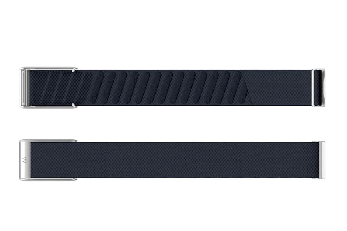 Whoop 5.0 SuperKnit Luxe Band | Compatible with One, Peak| Midnight/Titanium