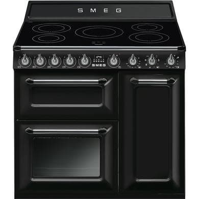 Smeg Victoria 90cm Electric Range Cooker - Black