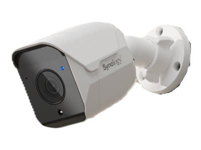SYNOLOGY - BC510 - Network surveillance camera - bullet - outdoor, indoor - colour (Day&Night) - 2880 x 1620 - fixed focal - audio - LAN 10/100 - H.264, H.265 - TAA Compliant