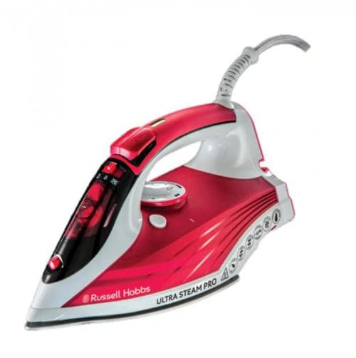 RUSSELLHOBBS            2600W STEAM IRON WITH 45G/MIN OUTPUT AND 155G STEAM BOOST
