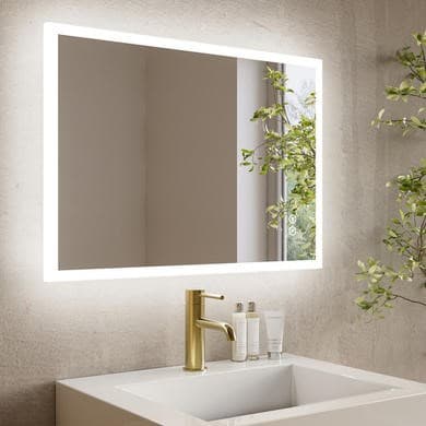 Divine Rectangular Heated Bathroom Mirror