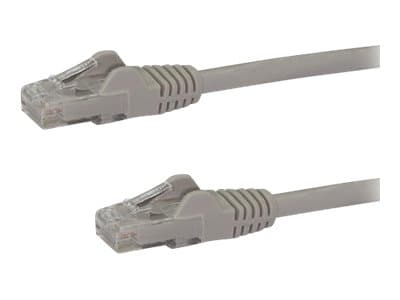 STARTECH.COM - Startech 10m CAT6 Ethernet Cable, 10 Gigabit Snagless RJ45 650MHz 100W PoE Patch Cord, CAT 6 10GbE UTP Network Cable w/Strain Relief, Grey, Wiring is UL Certified/TIA - Category 6 - 24AWG (N6PATC10MGR) - patch cable - 10 m - grey