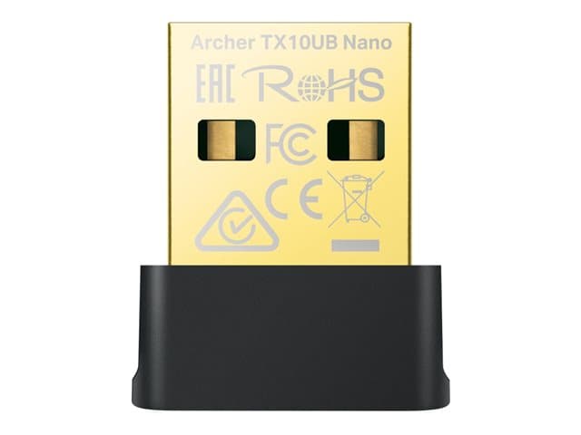 TP-LINK - Archer TX10UB Nano V1 - Network adapter - USB 2.0 - Wi-Fi 5, Wi-Fi 6, Bluetooth 5.3