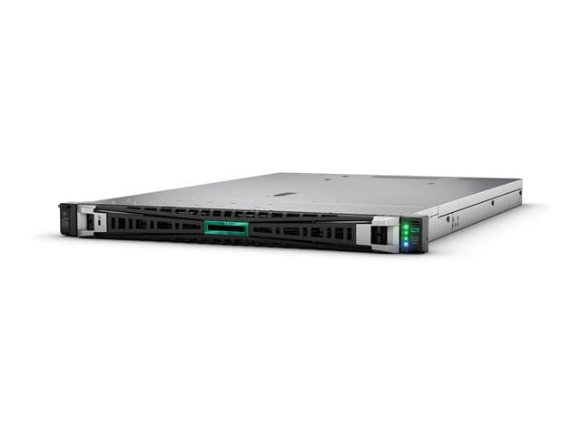 HPE - ProLiant DL365 Gen11 9115 3.2GHz 16c 1P 2x32GB-R 8SFF MR408i-o 2x480GB SSD 2x1000W PS EU Server - This HPE pre built server includes the following: - 2x P64985-B21 = HPE 32GB 1x32GB Dual Rank x8 DDR5-6400 - 2x P40497-B21 = HPE 480GB SATA 6G Read Inten