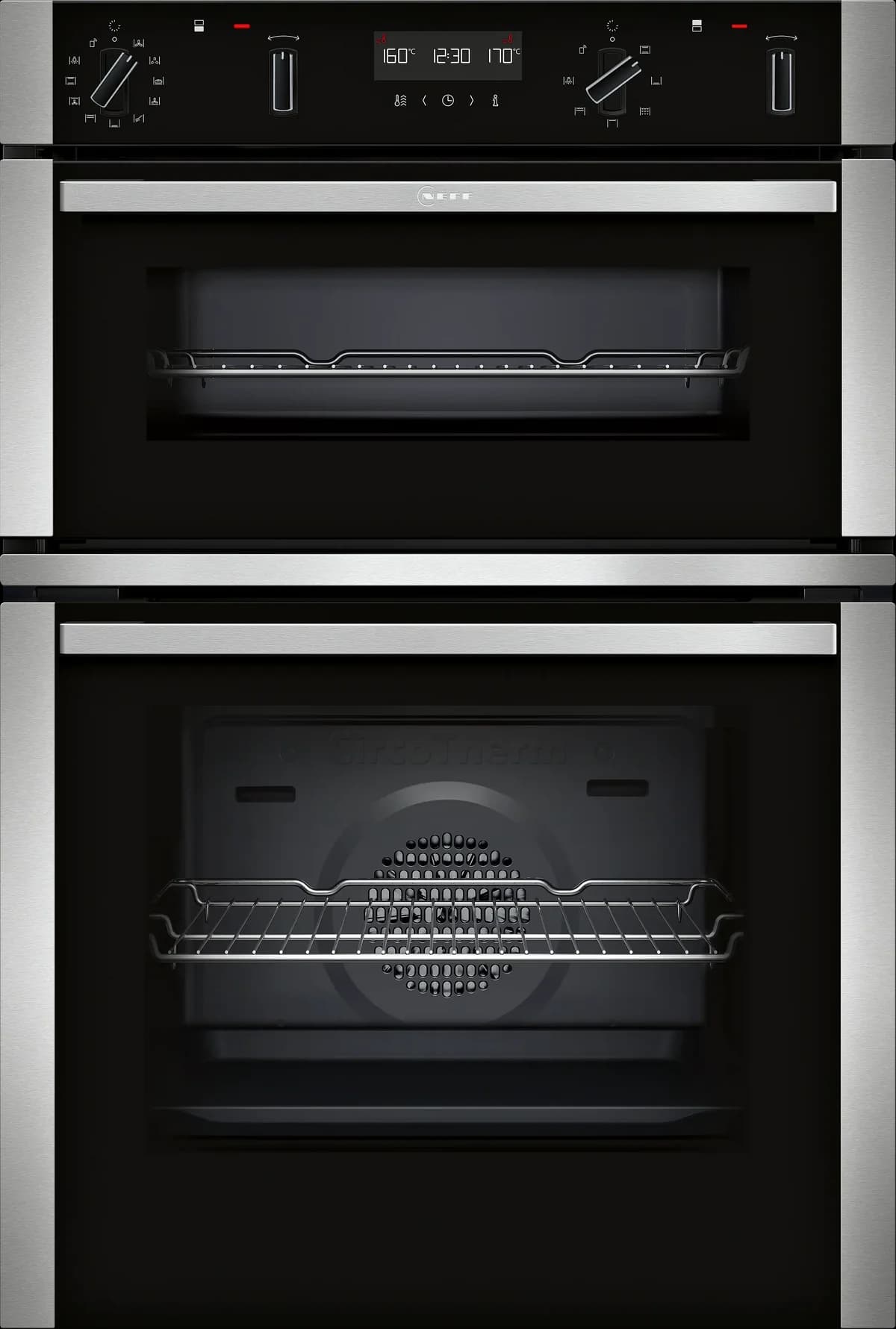 NEFF N50 Built-in Double Oven - Stainless Steel | U2ACH7AN7B