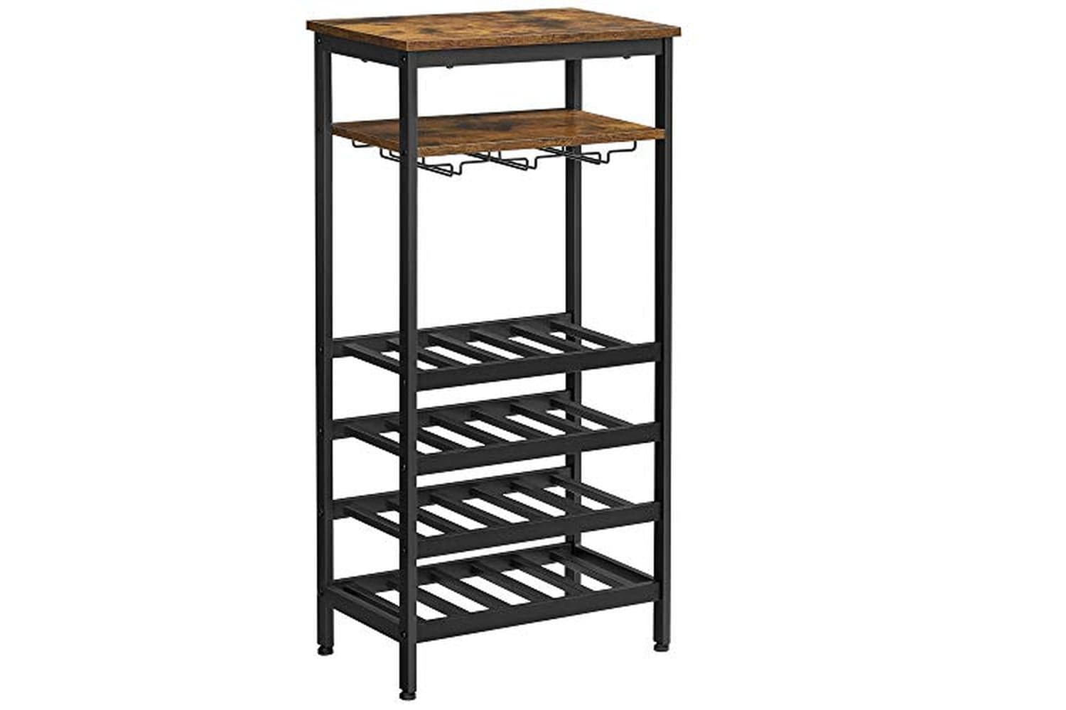 Vasagle LWR020B01 Wine Rack for 20 Bottles