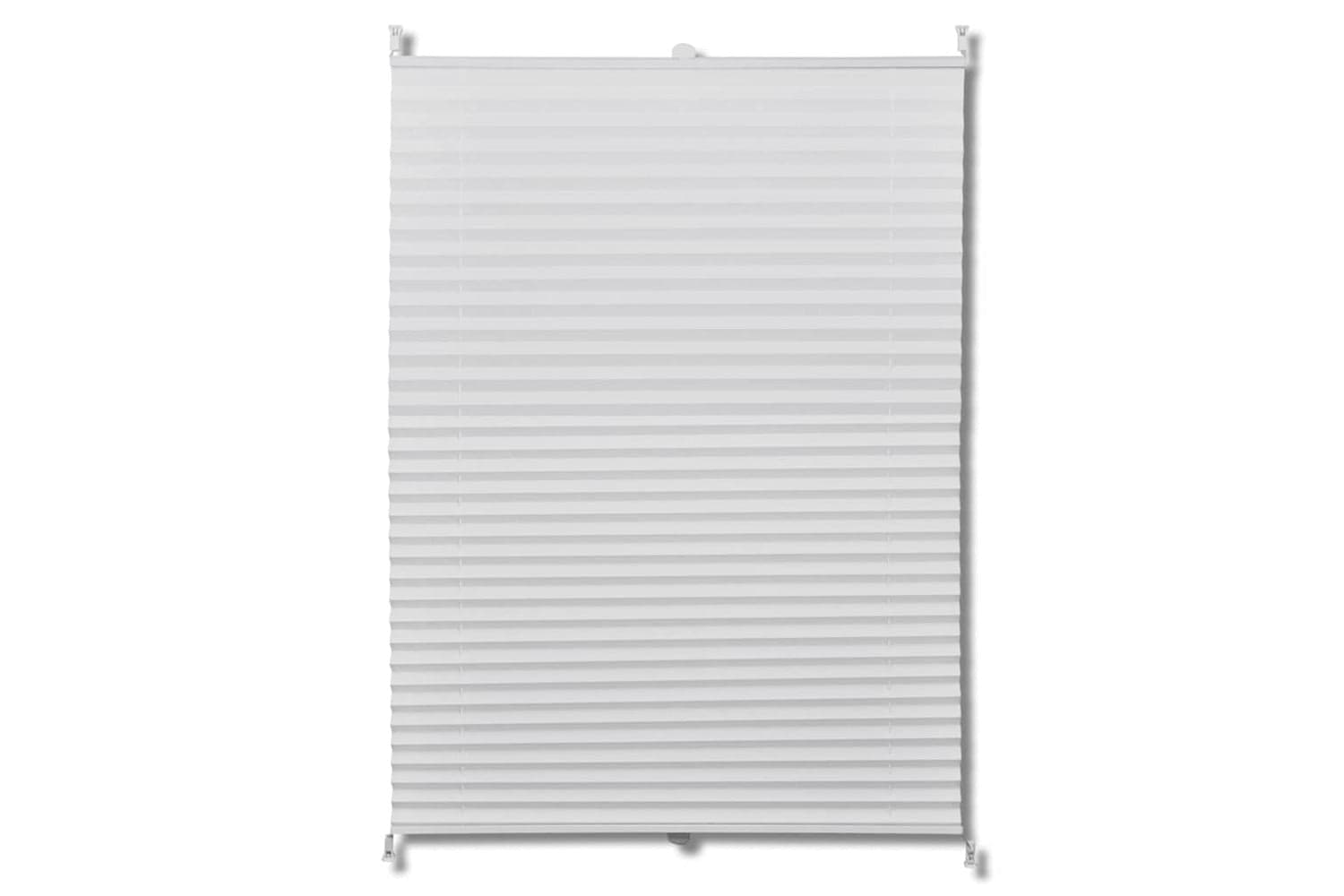 Vidaxl Plisse Blind 80x200cm White Pleated Blind