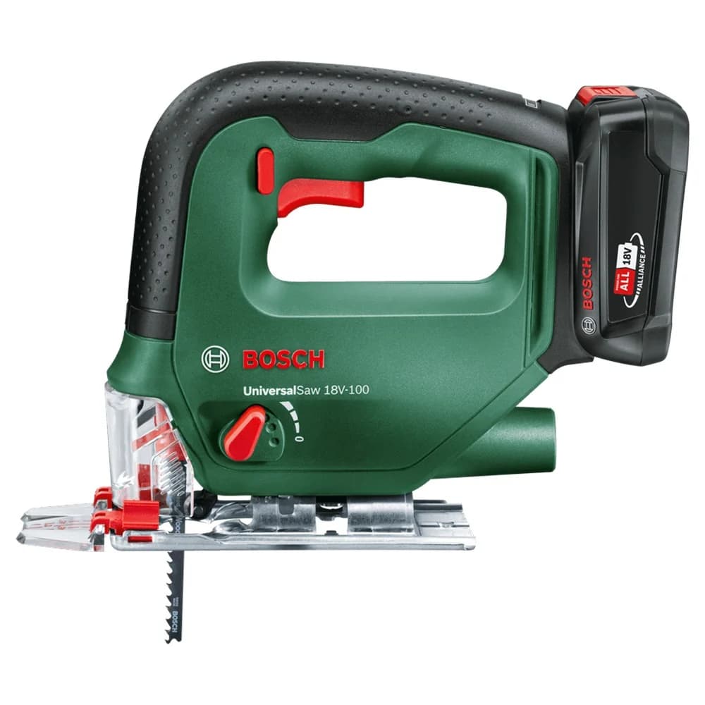 Bosch 18V-100 Universal Cordless Jigsaw - Green & Black | 0.603.011.170