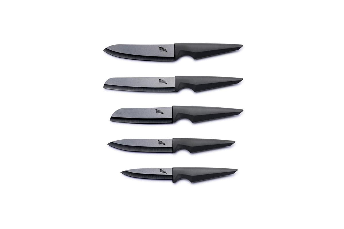 Edge of Belgravia Ceramic Onyx Set Knife Set | 5 Piece