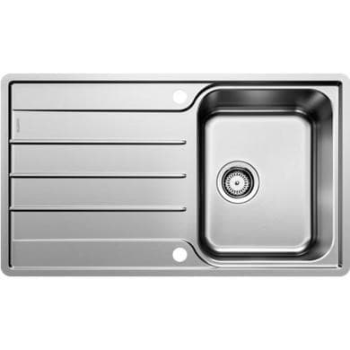 Blanco Lemis 45 S-IF Single Bowl Reversible Inset Stainless Steel Kitchen Sink
