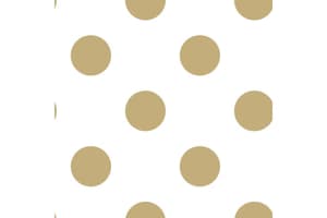 Noordwand 422659 Kids At Home Wallpaper Dotty Gold White And Gold 100105