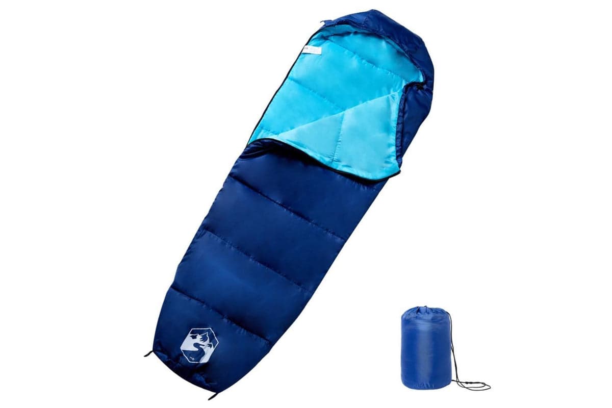 Vidaxl Mummy Sleeping Bag For Adults Camping 3 Seasons
