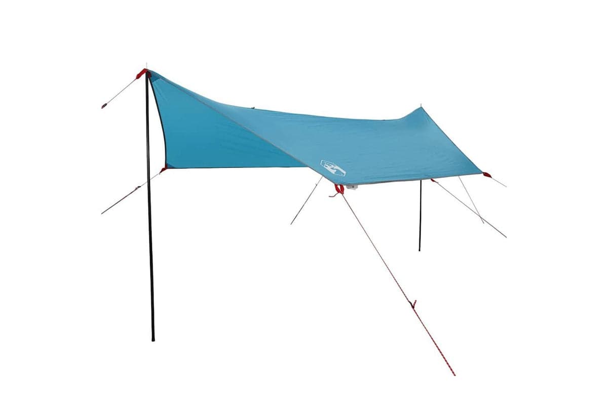 Vidaxl Car Tent Blue Waterproof