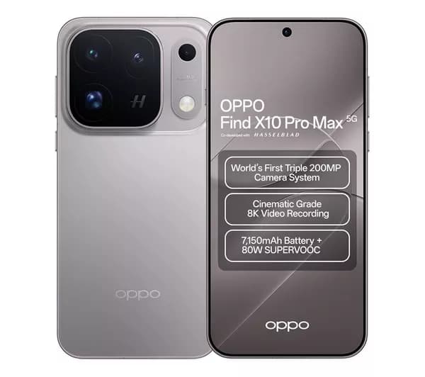 OPPO Find X10 Pro Max - 512 GB, Titanium Grey