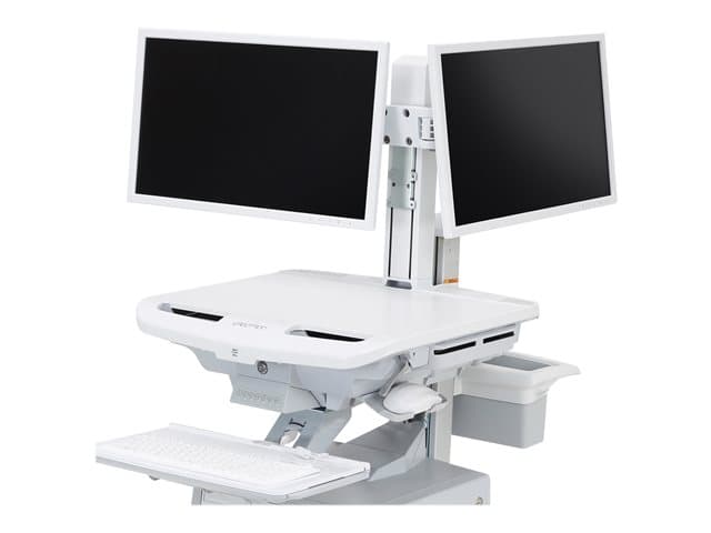 ERGOTRON - SV Dual Monitor Kit - Stand for 2 LCD displays (adjustable arm) - screen size: 24" - cart mountable