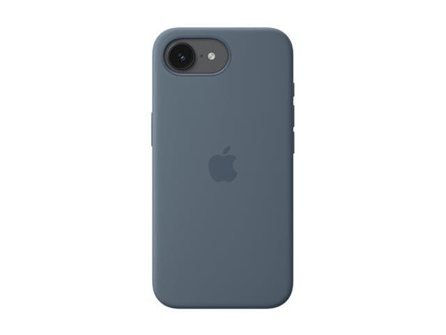 APPLE - Protective cover for mobile phone - MagSafe compatibility - silicone - anchor blue - for iPhone 17e