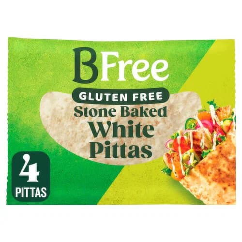 BFree Gluten Free Stone Baked Pitta Breads 4 Pack