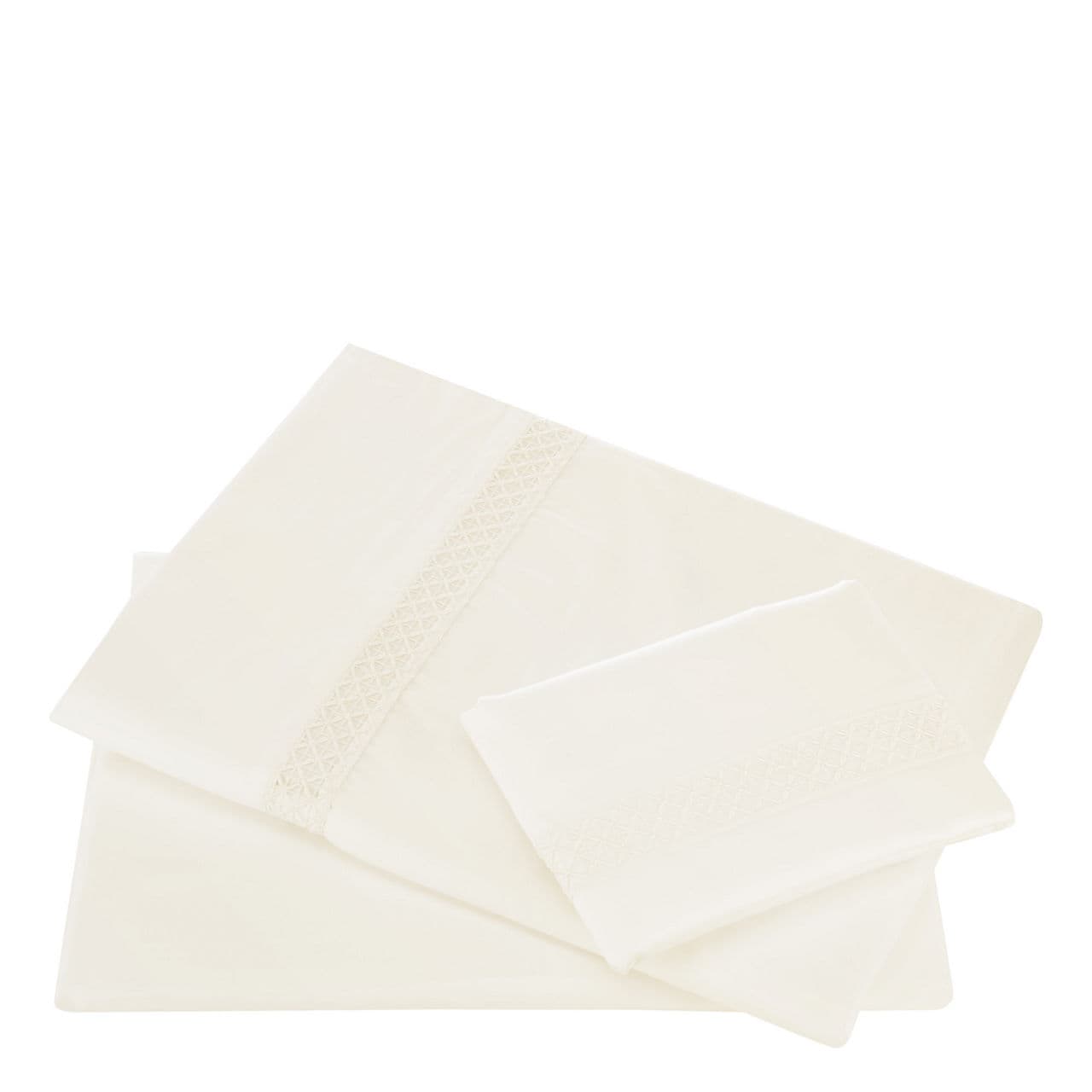 Diamantine Coordinated Bedding Cream