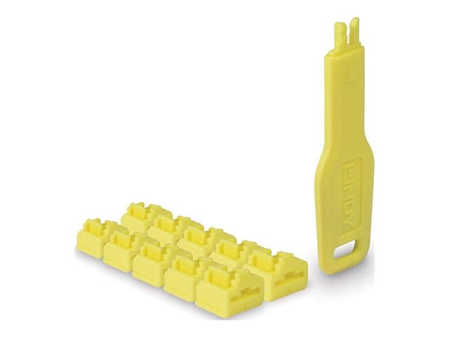 Lindy LAN port blocker