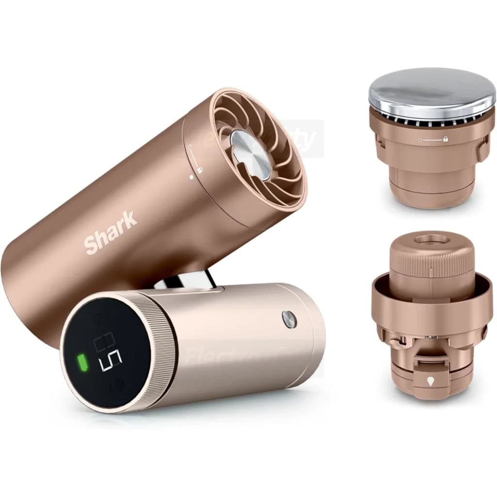 Shark ChillPill 3-in-1 Fan Mist &amp; InstaChill Personal Cooling System | Iced Latte