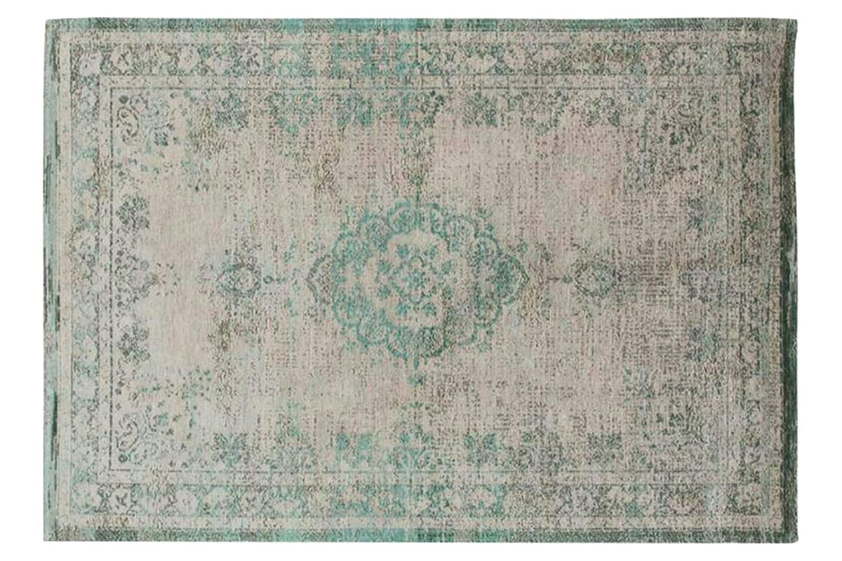 Louis De Poortere | Medallion Eco Rug | Jade Oyster | 80 x 150 cm