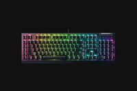 Razer BlackWidow V4 X Mechanical Gaming Keyboard, Green Switch, UK Layout, Black | RZ03-04700300-R3W1
