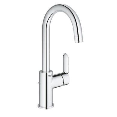 Grohe BauEdge Mono Basin Mixer Tap - Chrome