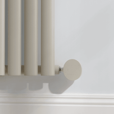 GRADE A1 - Linen Finish Control Panel Cover for Designer Radiator Heating Elements