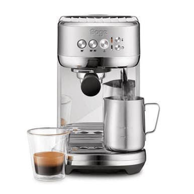 Sage The Bambino Plus Stainless Steel Coffee Machine | SES500BSS4GUK1
