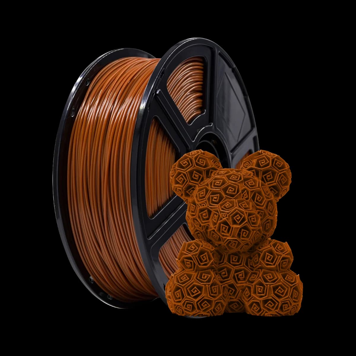 Flashforge PLA Basic 3D Printing Filament 1.75mm 1kg - Brown | 90004247002
