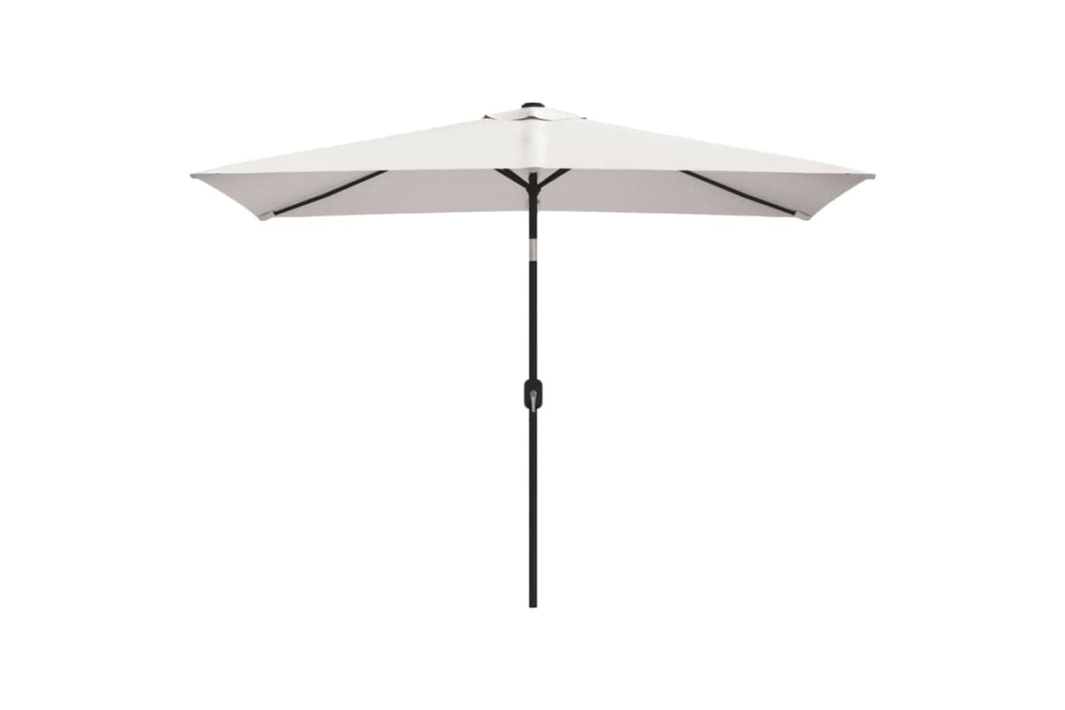 vidaXL 40772 Parasol 200 X 300cm Sand White Rectangular