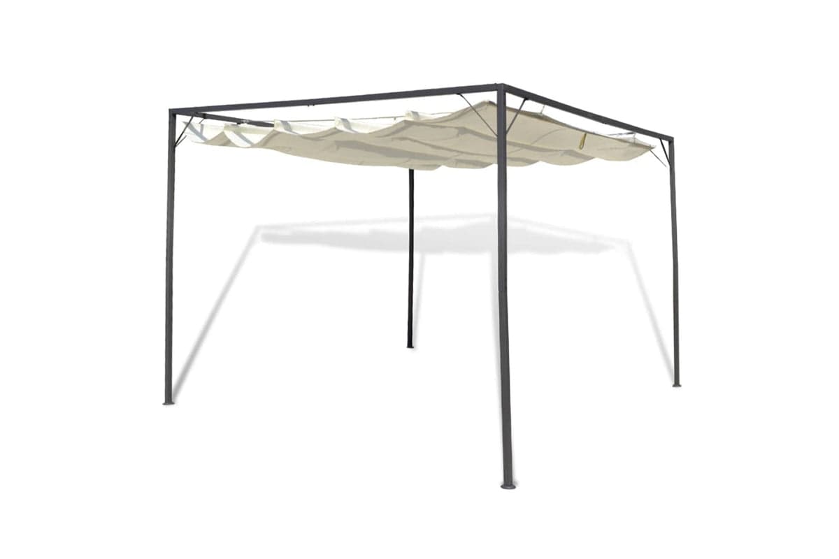 Vidaxl 40786 Garden Gazebo With Retractable Roof Canopy